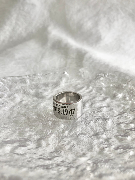 Christian Dior SILVER925 Ring Silver Vintage r4nt3y
