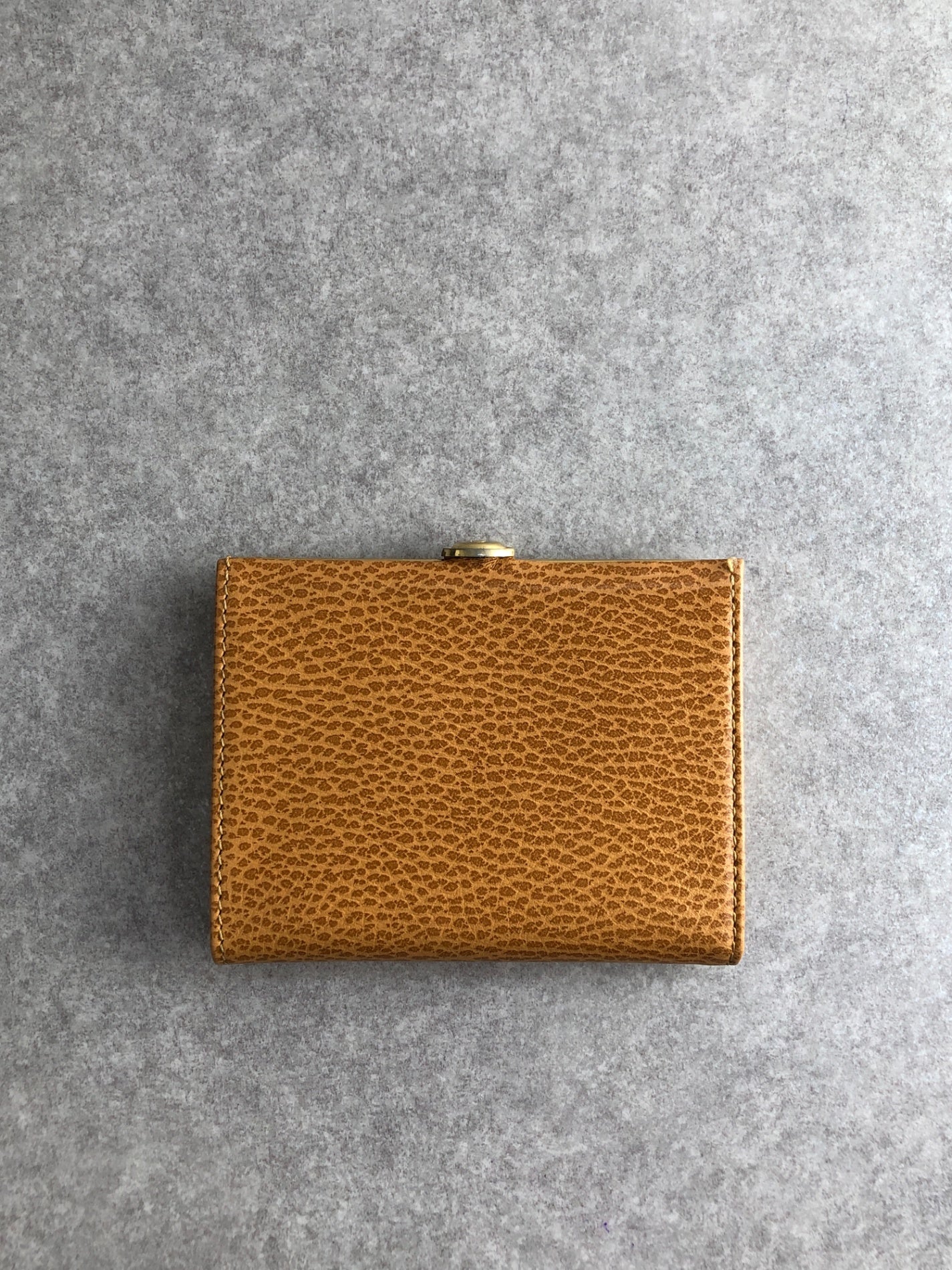 Christian Dior CD Logo Folded Wallet Brown Vintage 2yipm5