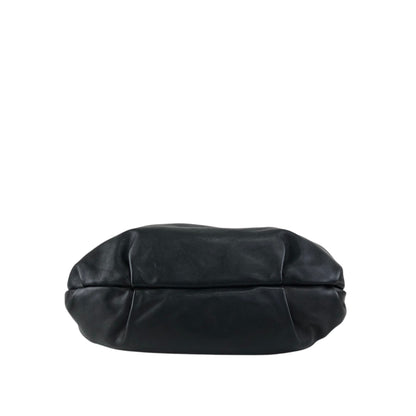 PRADA Logo Shoulder bag Black Vintage en8d2i