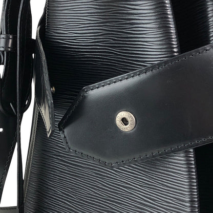 LOUIS VUITTON Epi Shoulder bag Black Vintage st4rdc