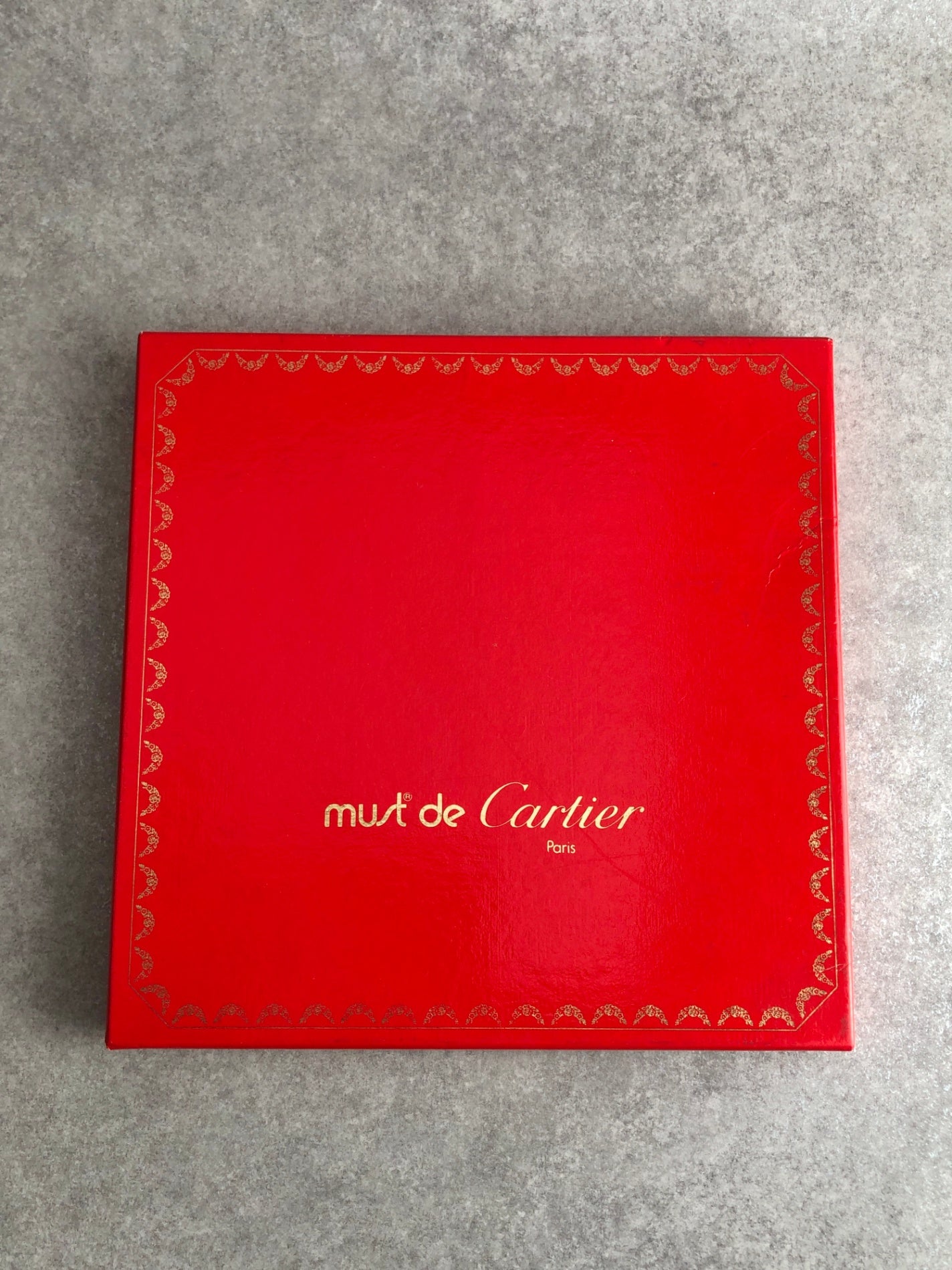 Cartier Scarf Black Vintage pvjkn5