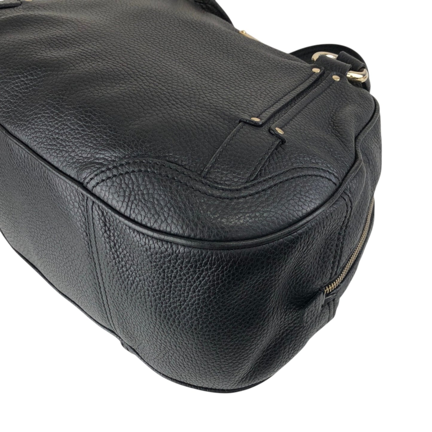 CELINE Logo Small Boston bag Handbag Black Vintage fr3ikk