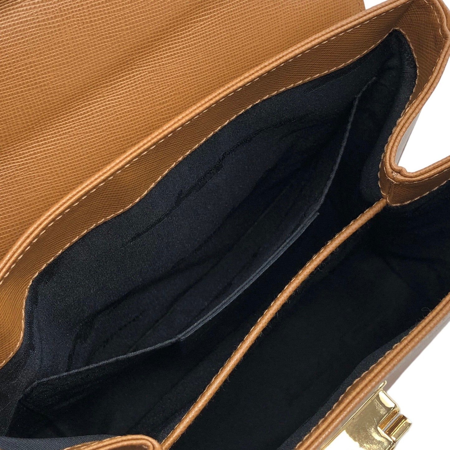 Salvatore Ferragamo Gancini  Leather Two-way Handbag Shoulder bag Light Brown Vintage 8u32cx