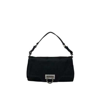 Salvatore Ferragamo Gancini Handbag Brown Vintage 5bhg4h