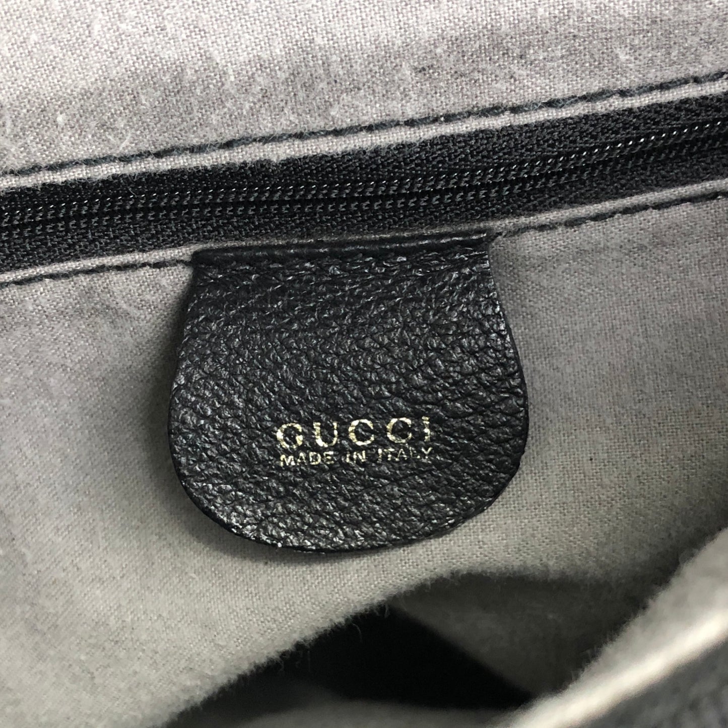 GUCCI Bamboo Handbag Black Vintage ujswe3