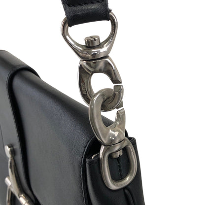 CELINE Horse Bit Shoulder bag Black Vintage gmhk6b