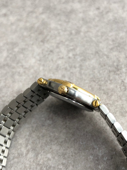 GUCCI Quartz Watch Silver×Gold 9000L Vintage g8mkd3