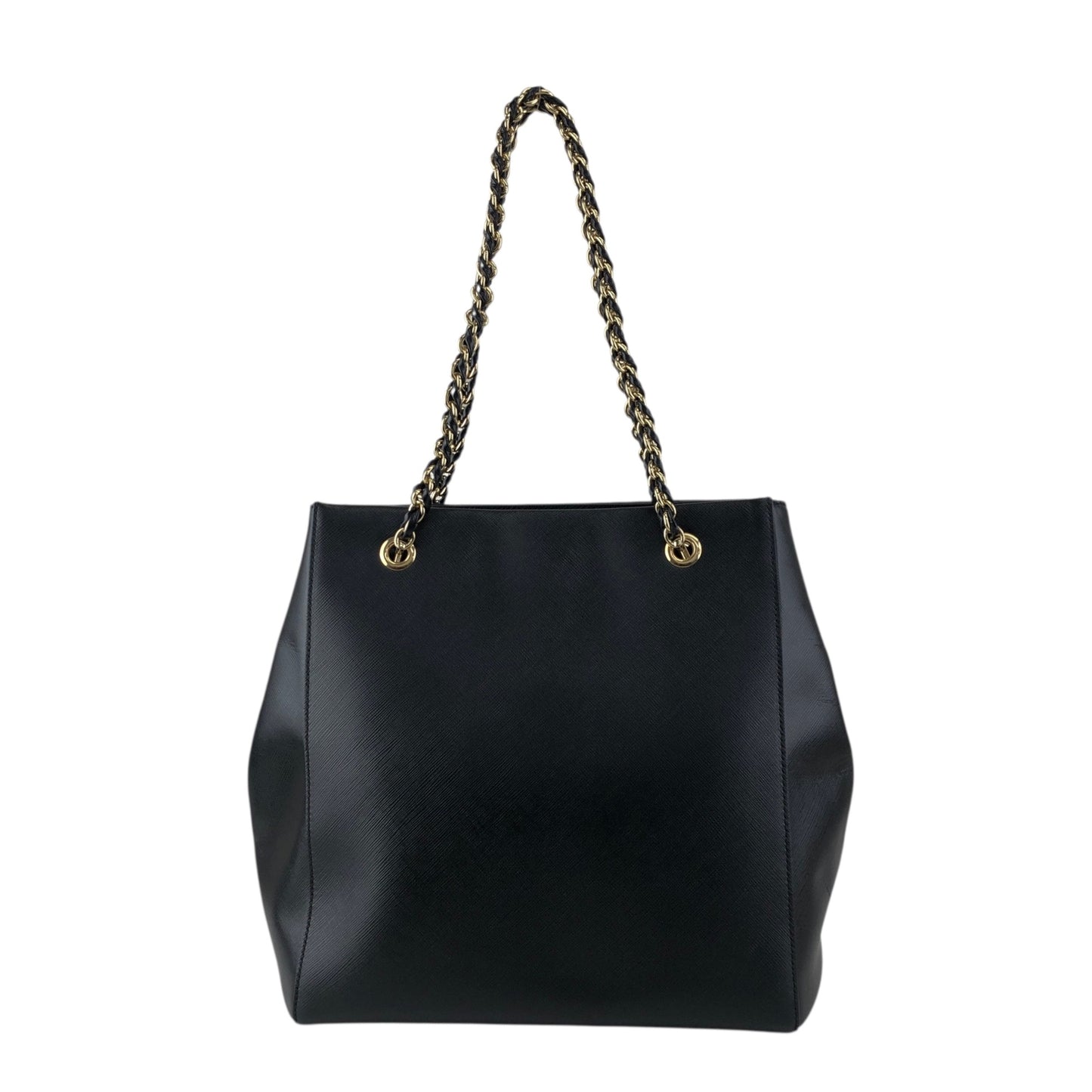 Salvatore Ferragamo Vala Ribbon Chain Totebag Black Vintage p52xmz