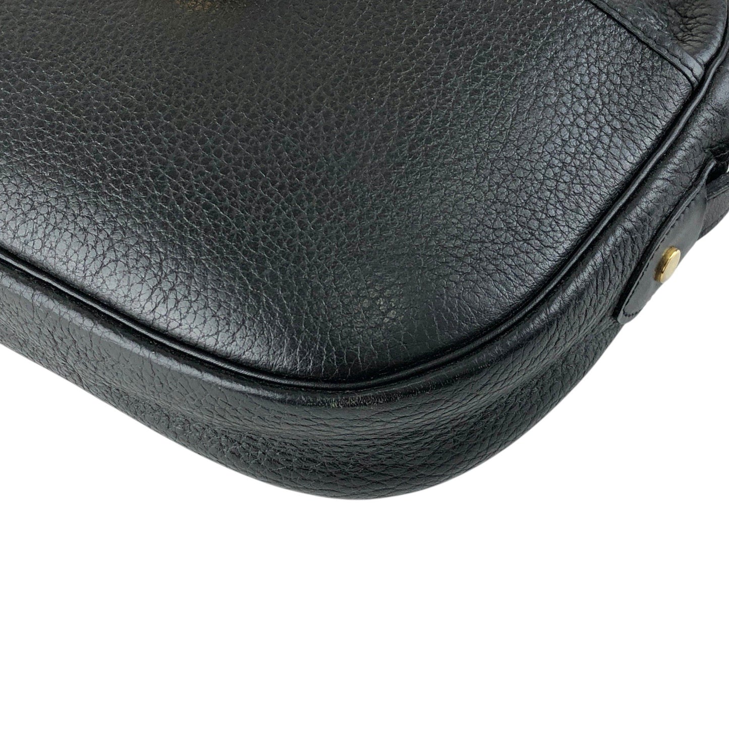 Christian Dior CD Logo Shoulder bag Black Vintage utsbka