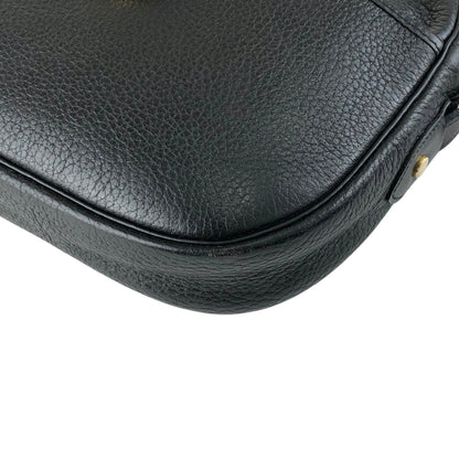 Christian Dior CD Logo Shoulder bag Black Vintage utsbka
