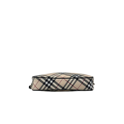 BURBERRY Nova Check Shoulder bag Beige Vintage y47wfc