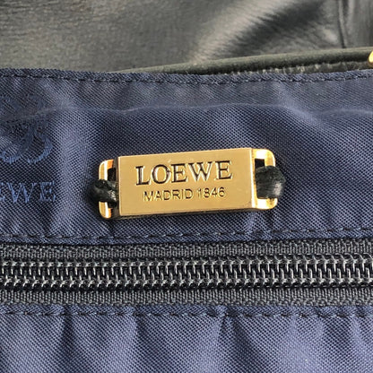 LOEWE Anagram Shoulder bag Black Vintage 2w43tu