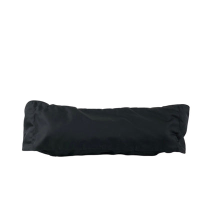 PRADA Tessuto Triangle Logo Sling bag Black Vintage ty7usc