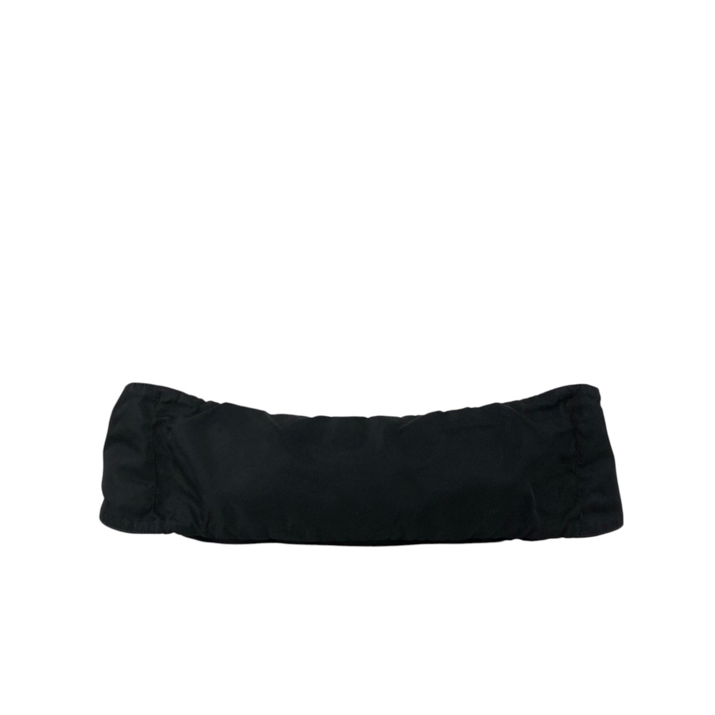 PRADA Tessuto Triangle Logo Sling bag Black Vintage fgihvu