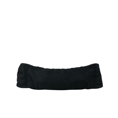 PRADA Tessuto Triangle Logo Sling bag Black Vintage fgihvu