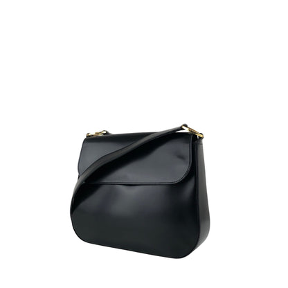 Christian Dior Logo Shoulder bag Black Vintage n2ss5w