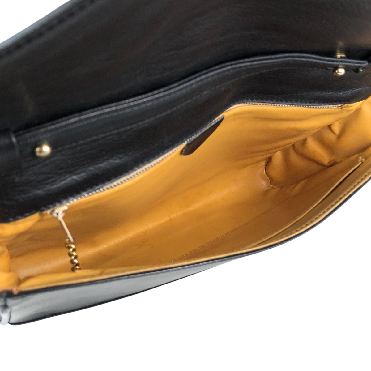 CELINE Triomphe Shoulder bag Black Vintage y7xmc7