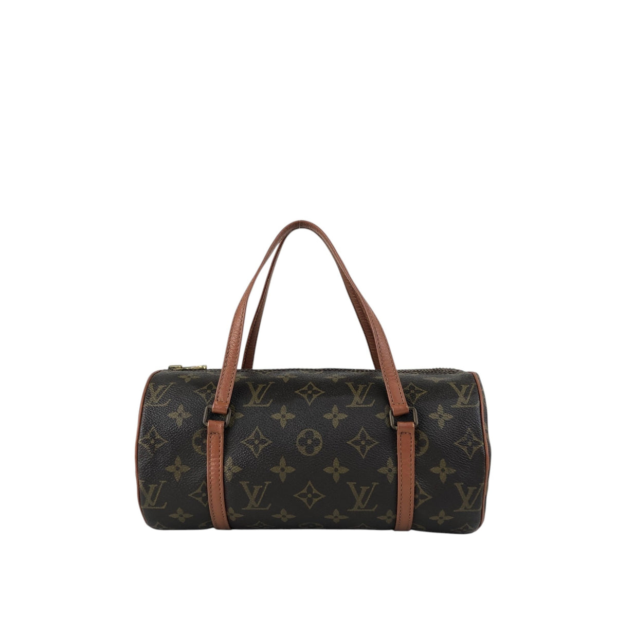LOUIS VUITTON Monogram Handbag Brown M51386 Vintage v8pnbm