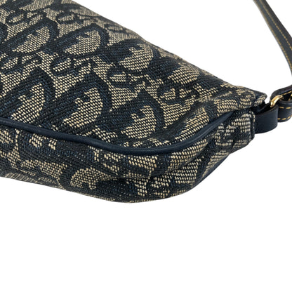 Christian Dior Trotter Shoulder bag Navy Vintage rdybbf