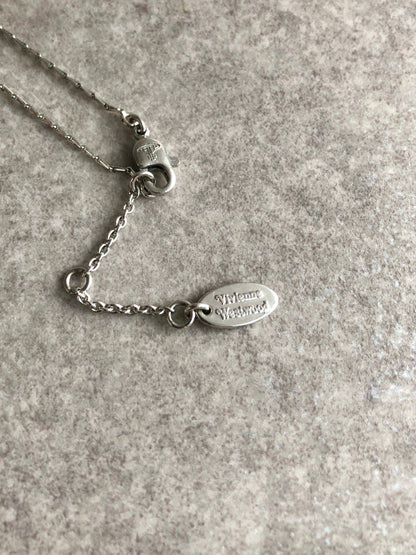 Vivienne Westwood Necklace Silver Vintage 8xtrik