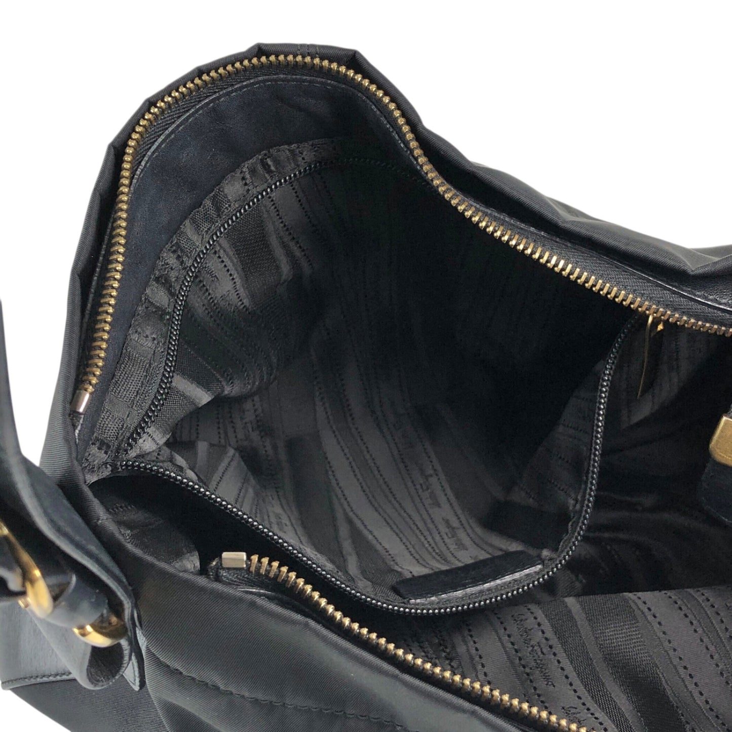 Salvatore Ferragamo Vala Shoulder bag Black Vintage phtug7