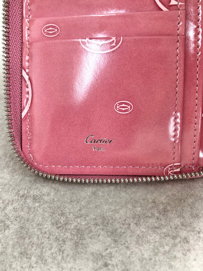 Cartier Folded Wallet Pink Vintage akkt2f