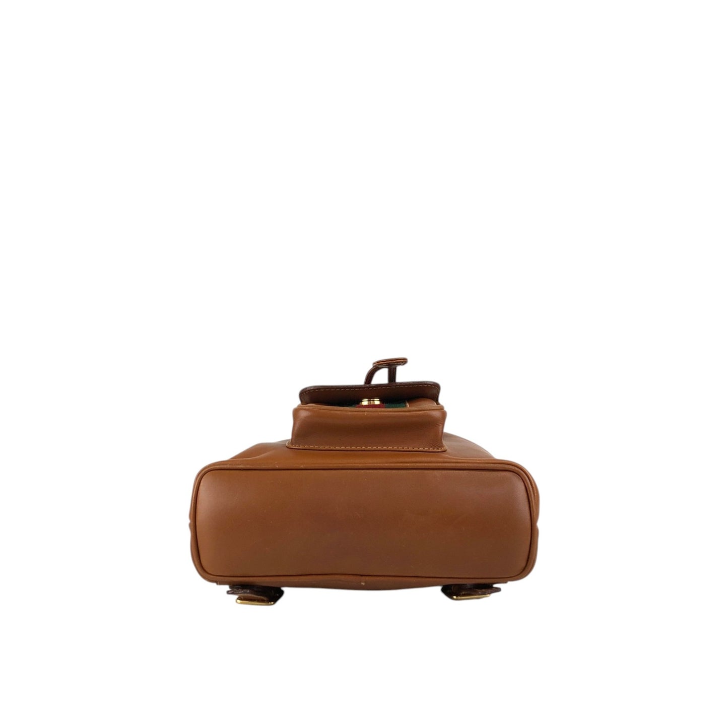 GUCCI Sherry Line Backpack Brown Vintage bedbja