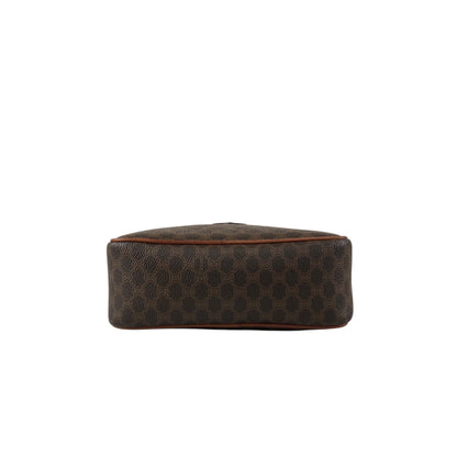 CELINE Macadam Blason Shoulder bag Brown Vintage v2cvc8