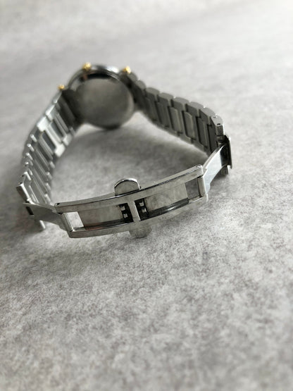 GUCCI Quartz Watch Silver 9000M Vintage z7pii8