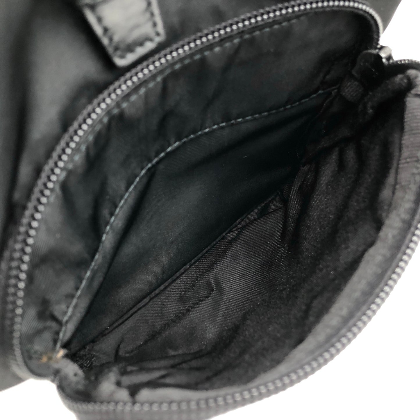 PRADA Triangle Logo Front Pocket Backpack Black Vintage wwwtfy