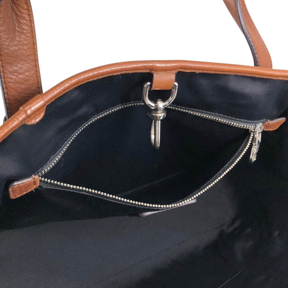 LOEWE Logo Embossed Totebag Brown Vintage 8s4u5v