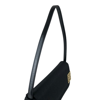 GIVENCHY Logo Small Handbag Black Vintage nkmrr6