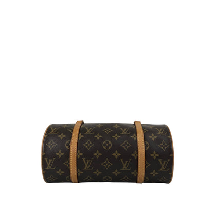 LOUIS VUITTON Monogram Handbag Brown M51386 Vintage nkwxhm