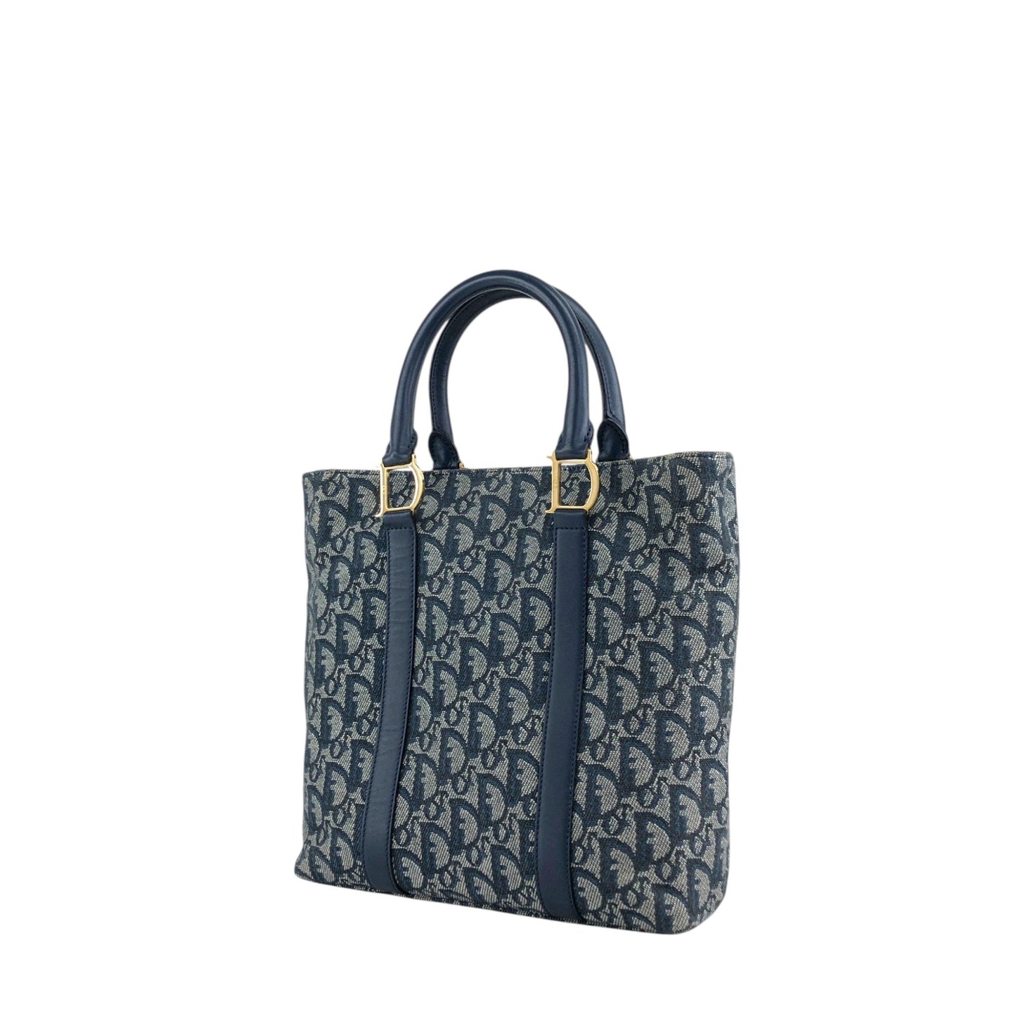 Christian Dior Trotter Totebag Navy Vintage ysuxts