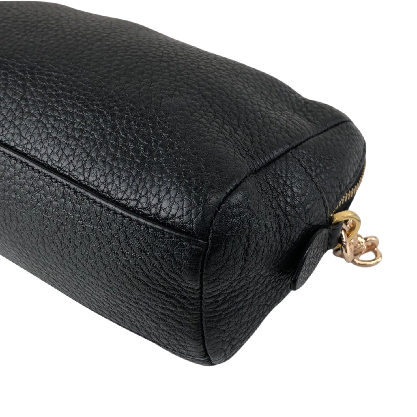 PRADA Logo Small Handbag Pouch Black Vintage h32dzg