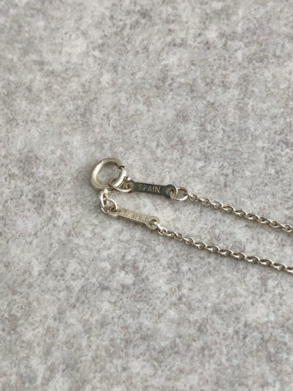 Tiffany & Co. SILVER925 Necklace Silver Vintage sdyusv
