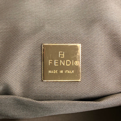 FENDI Zucchino Handbag Orange Vintage snr2vs