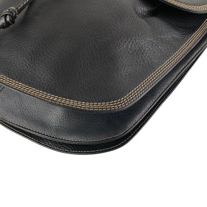 LOEWE Anagram Backpack Black Vintage 53w2pp