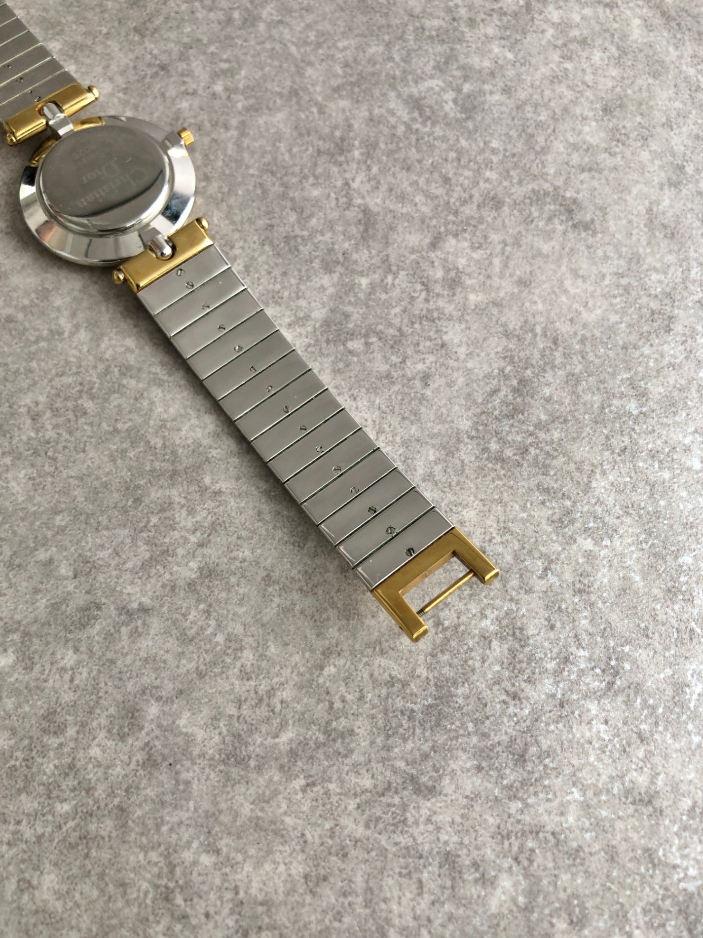 Christian Dior Watch Silver×Gold 3026 Vintage 4ckzkd