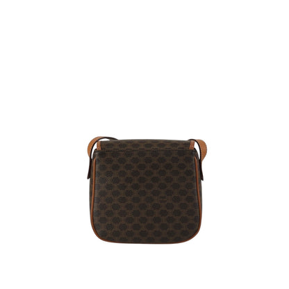 CELINE Horse Bit Shoulder bag Brown Vintage gth7ry