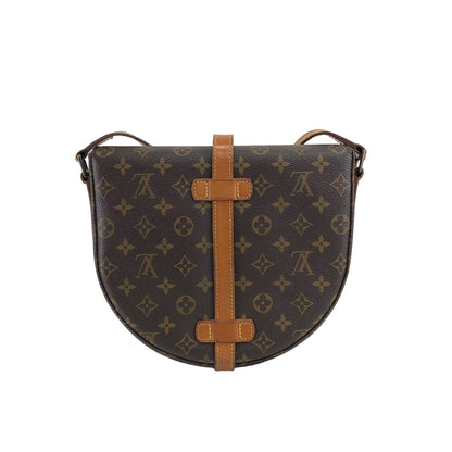 LOUIS VUITTON Monogram Shoulder bag Brown Vintage xkb6gk