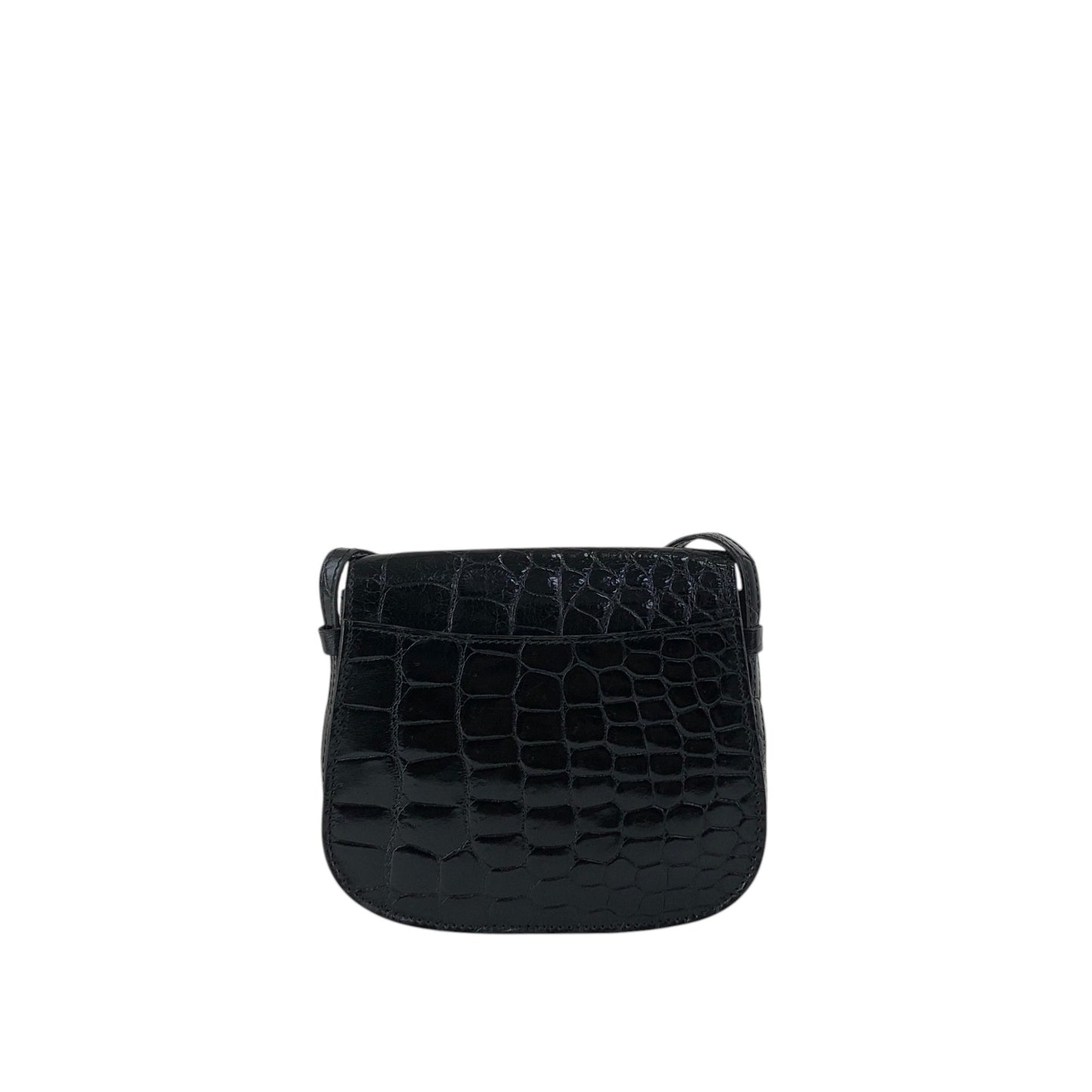 CELINE Triomphe Shoulder bag Black Vintage vtsptj