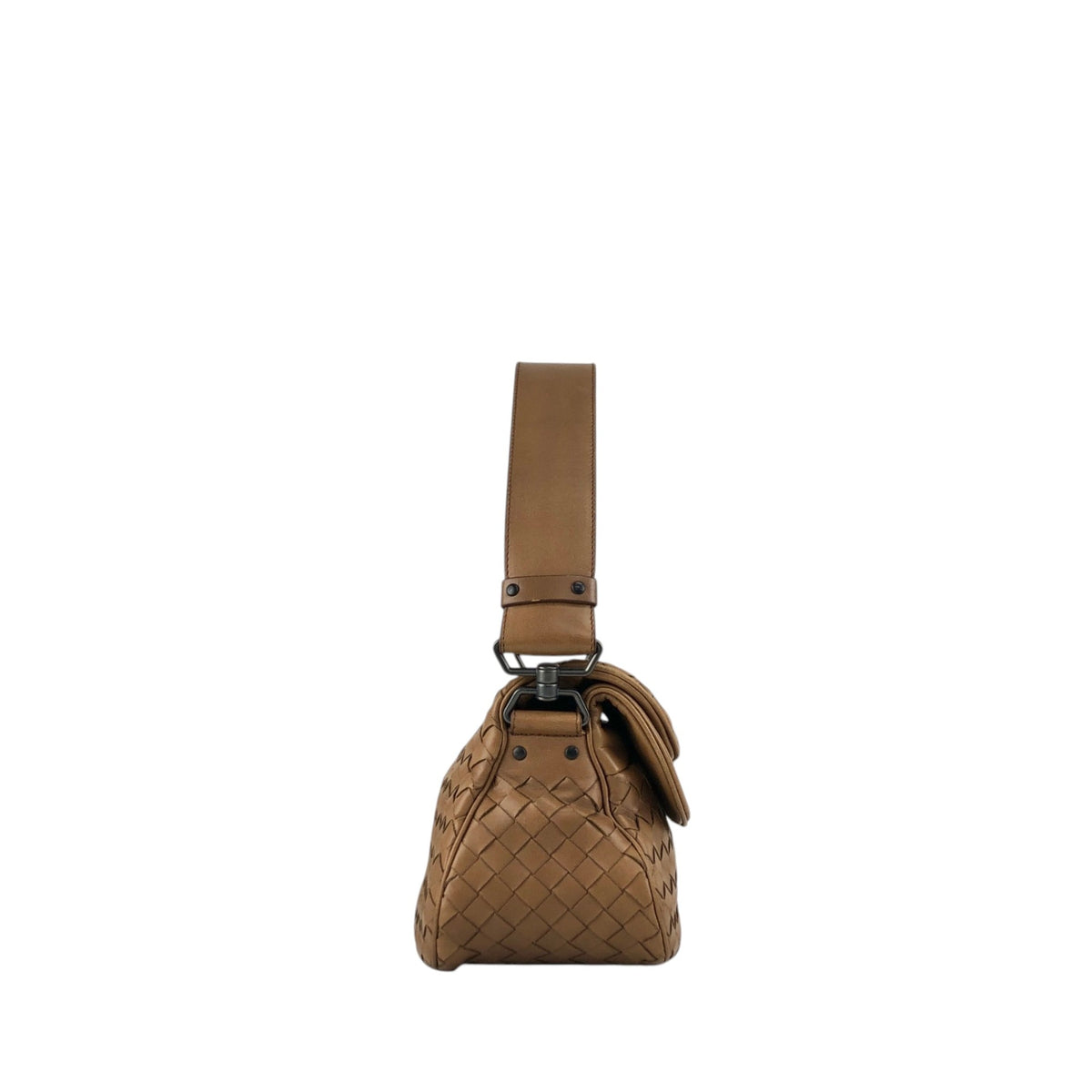 Bottega Veneta Intrecciato Shoulder bag Hobobag Brown Vintage 26xfe8