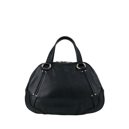 CELINE Logo Small Boston bag Handbag Black Vintage fr3ikk