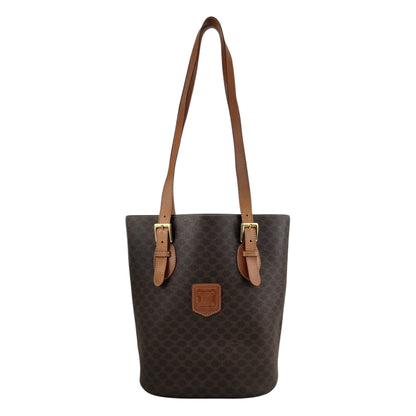 CELINE Macadam Blason Totebag Brown Vintage inkg8a