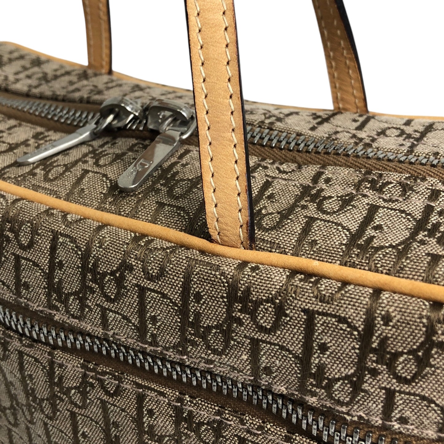 Christian Dior Street Chic Handbag Beige Vintage y2pv6w
