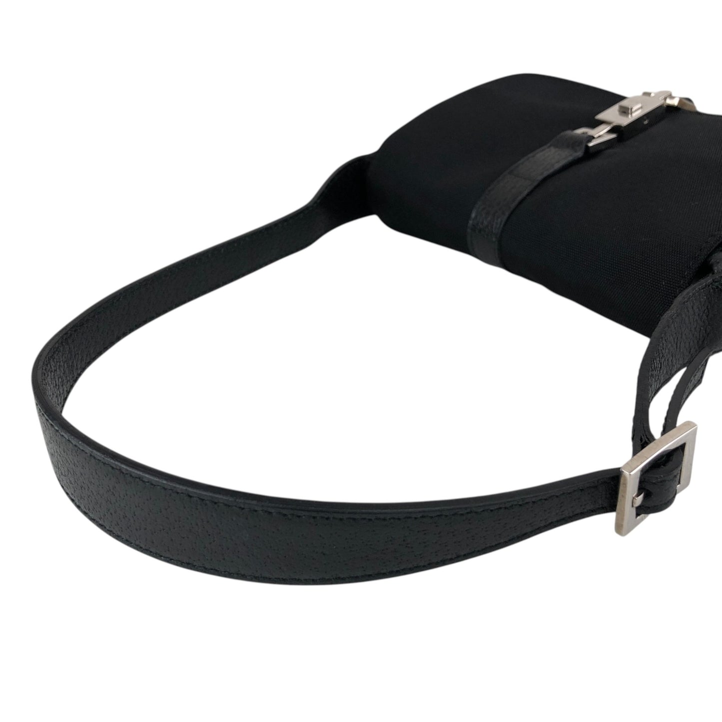 GUCCI Jackie Shoulder bag Black Vintage ja48kk