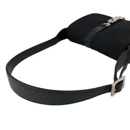 GUCCI Jackie Shoulder bag Black Vintage ja48kk