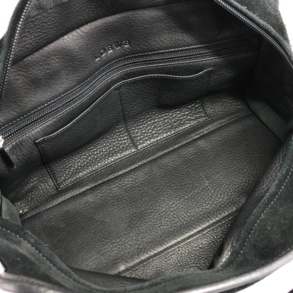 LOEWE Amazona28 Anagram Handbag Boston bag Black Vintage f8gywz