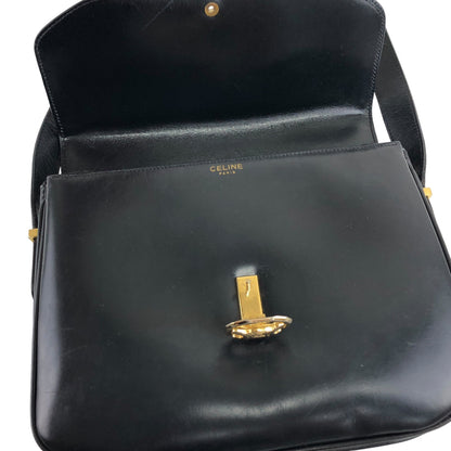 CELINE Triomphe Shoulder bag Dark Navy Vintage nfun5m